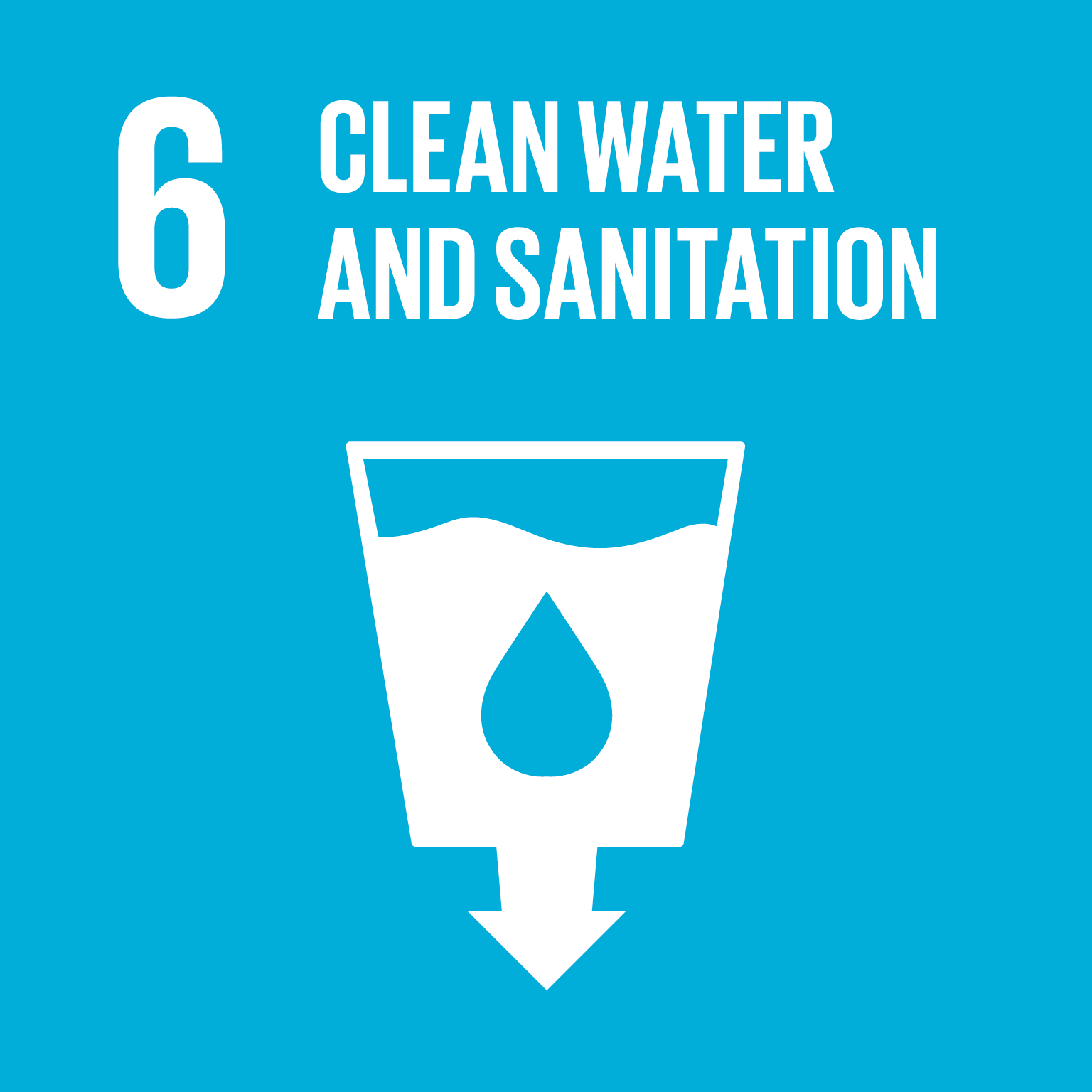 6) Clean water and sanitation